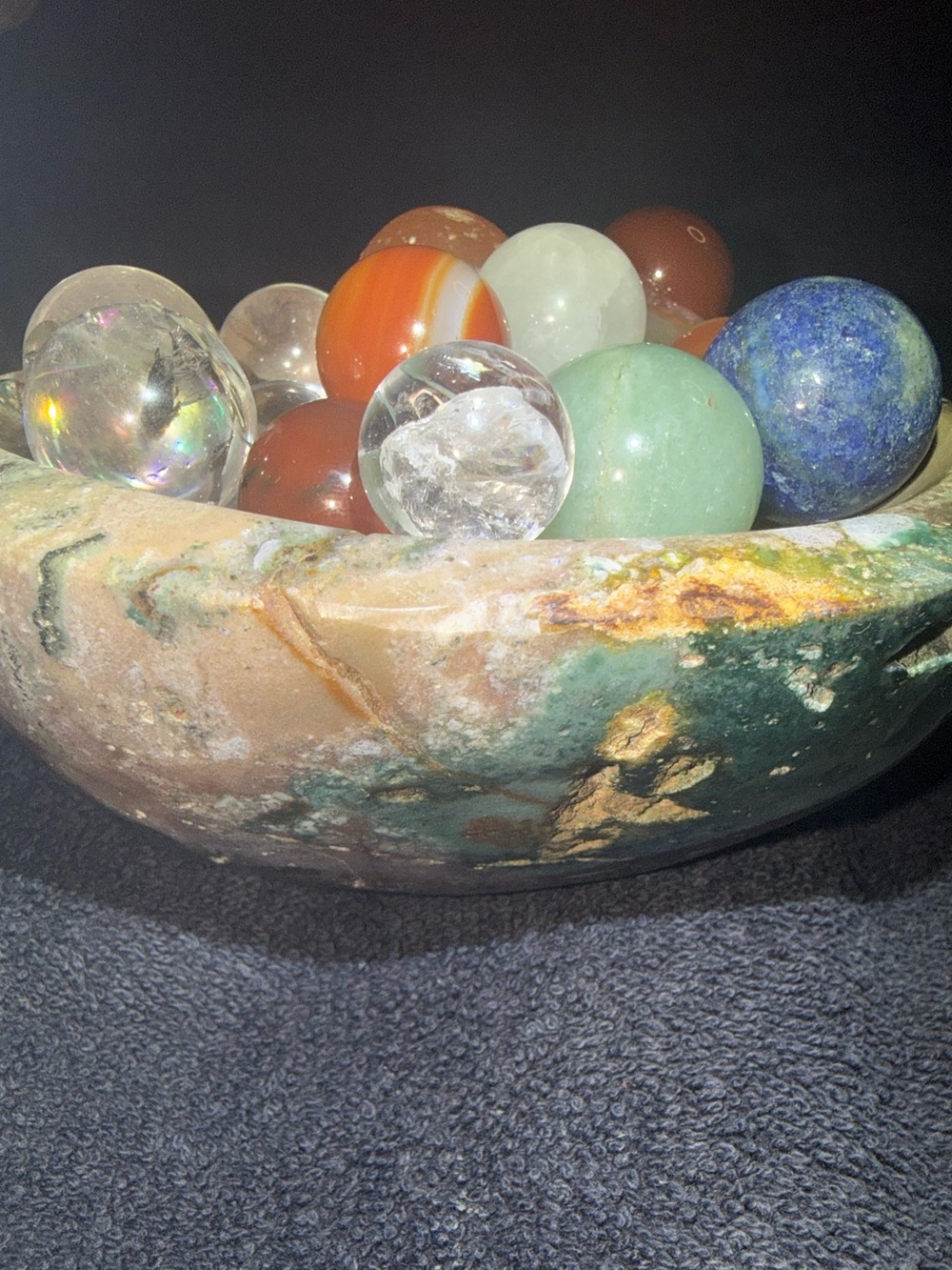 Ocean Jasper Bowl - Picture 3 of 7
